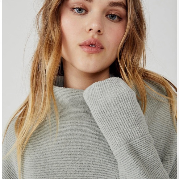 Free People Ottoman Tunic. Size M. Colour Oxide (light icy blue). - Picture 6 of 6